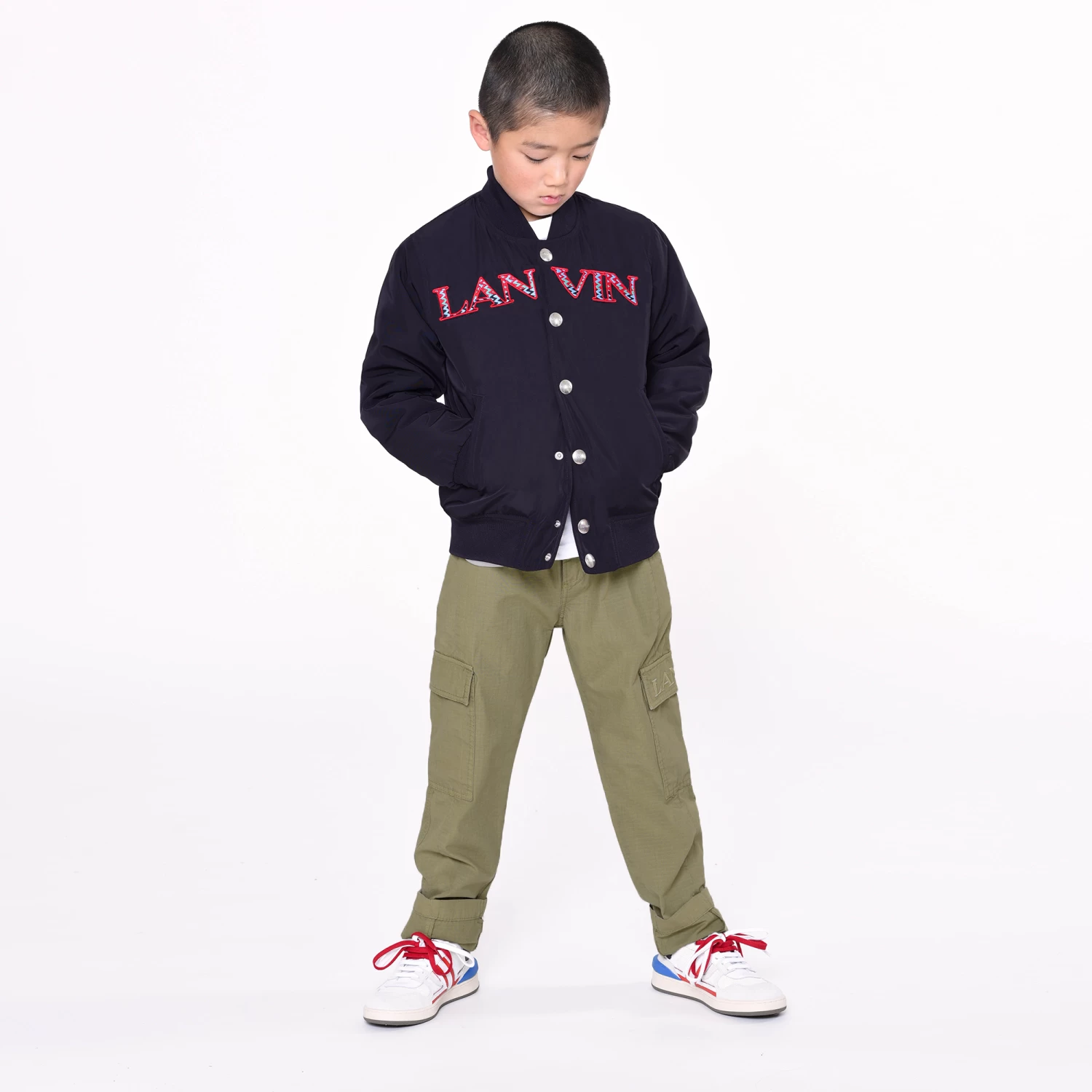 LANVIN Pantalon Multipoches En Coton 3 LANVIN Pantalon Multipoches En Coton – Image 3