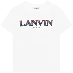 LANVIN T-shirt Coton Manches Courtes