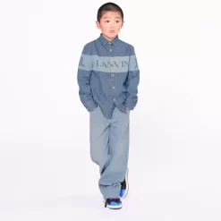 LANVIN Chemise En Jean -Petit Monde Soldes N25118 Z10 101