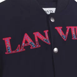 LANVIN Blouson Avec Logo -Petit Monde Soldes N26021 859 003