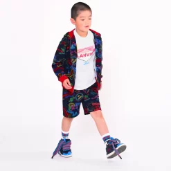 LANVIN Baskets à Lacets -Petit Monde Soldes N29030 859 106