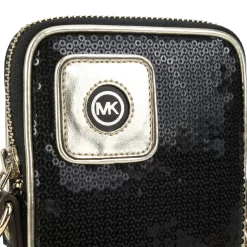 MICHAEL KORS Sacoche Téléphone En Sequins -Petit Monde Soldes R10190 09B 004