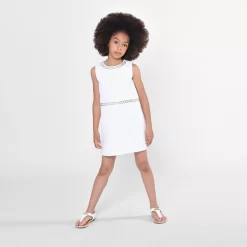 MICHAEL KORS Robe évasée Avec Détails Clous 6 MICHAEL KORS Robe évasée Avec Détails Clous -Petit Monde Soldes R12151 10P 101