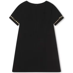 MICHAEL KORS Robe En Crêpe Manches Courtes -Petit Monde Soldes R12171 09B 002