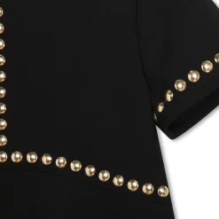 MICHAEL KORS Robe En Crêpe Manches Courtes -Petit Monde Soldes R12171 09B 003