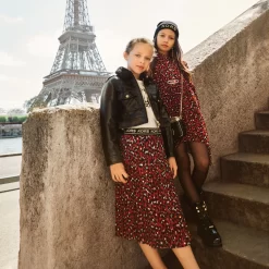 MICHAEL KORS Robe Chemise Imprimée -Petit Monde Soldes R12175 961 101