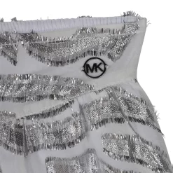 MICHAEL KORS Short Zébré Avec Effiloché -Petit Monde Soldes R14149 M31 003