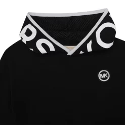 MICHAEL KORS Sweat-shirt Molletonné Coton -Petit Monde Soldes R15174 09B 003