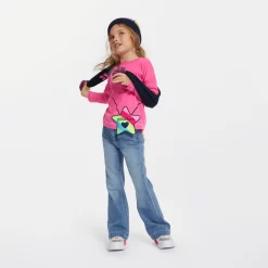 BILLIEBLUSH Écharpe Logotée à Pompons -Petit Monde Soldes U11153 85T 101