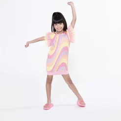 BILLIEBLUSH Robe Molletonnée à Sequins -Petit Monde Soldes U12829 462 101