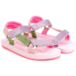 BILLIEBLUSH Sandales à Paillettes Multicolores