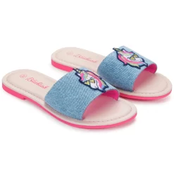 BILLIEBLUSH Mules Avec Licorne Brodée