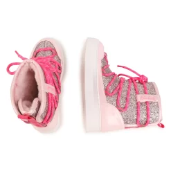 BILLIEBLUSH Après-ski Pailletés à Lacets -Petit Monde Soldes U19369 45S 007