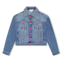 MARC JACOBS Veste En Jean Détails Rayés