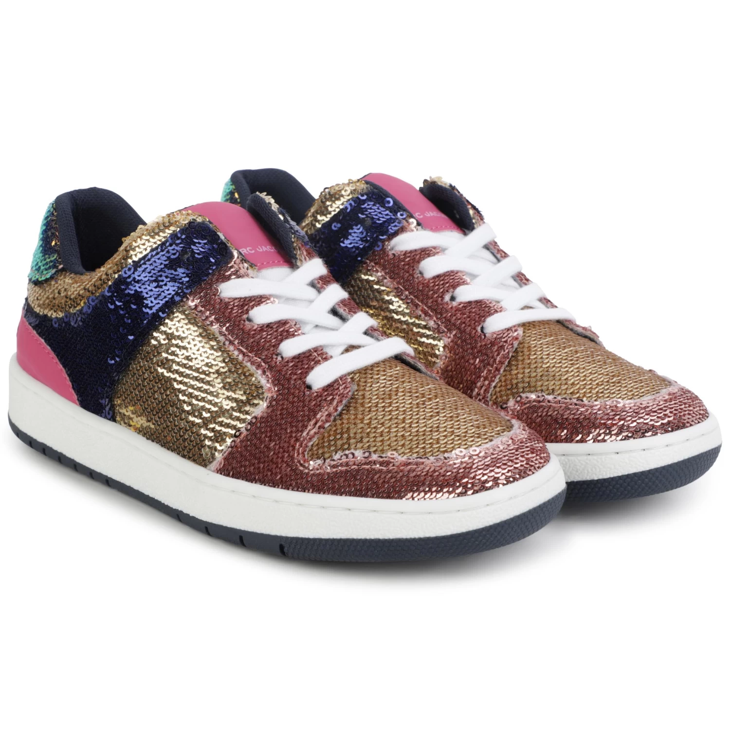MARC JACOBS Baskets Multicolores à Lacets 1 MARC JACOBS Baskets Multicolores à Lacets