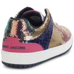 MARC JACOBS Baskets Multicolores à Lacets 11 MARC JACOBS Baskets Multicolores à Lacets -Petit Monde Soldes W19127 Z40 003