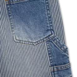 MARC JACOBS Bermuda En Denim Rayé -Petit Monde Soldes W24281 Z10 003