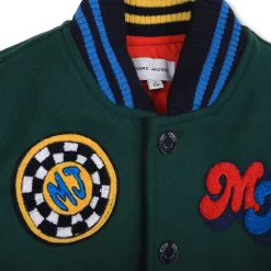 MARC JACOBS Blouson Bicolore En Laine -Petit Monde Soldes W26130 670 003