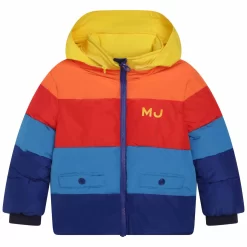 MARC JACOBS Doudoune Zippée à Capuche -Petit Monde Soldes W26133 V79 003