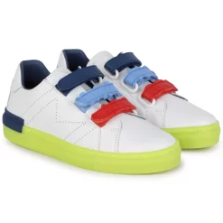 MARC JACOBS Baskets à Scratchs En Cuir