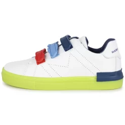 MARC JACOBS Baskets à Scratchs En Cuir -Petit Monde Soldes W29062 10P 006