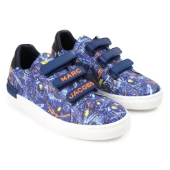 MARC JACOBS Baskets En Cuir à Scratchs