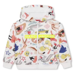 MARC JACOBS Sweat-shirt Zippé Imprimé