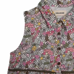 ZADIG & VOLTAIRE Robe Imprimée En Viscose -Petit Monde Soldes X12189 480 003