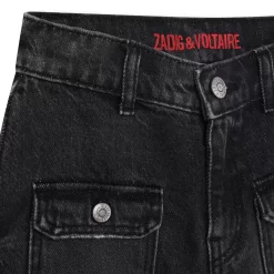 ZADIG & VOLTAIRE Jean En Coton -Petit Monde Soldes X14170 Z21 003