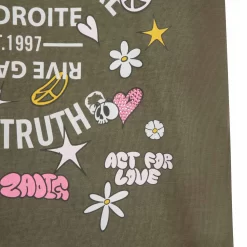 ZADIG & VOLTAIRE T-shirt à Manches Courtes -Petit Monde Soldes X15379 656 003