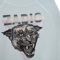 ZADIG & VOLTAIRE Sweat-shirt En Coton -Petit Monde Soldes X15387 77N 003