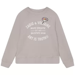 ZADIG & VOLTAIRE Sweat-shirt En Coton Col Rond