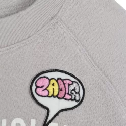 ZADIG & VOLTAIRE Sweat-shirt En Coton Col Rond -Petit Monde Soldes X15393 01B 003