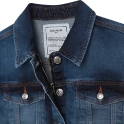 ZADIG & VOLTAIRE Veste En Coton Majoritaire -Petit Monde Soldes X16096 Z25 003