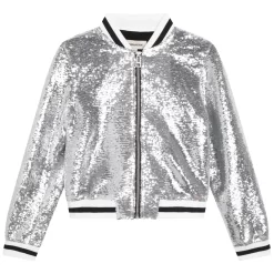 ZADIG & VOLTAIRE Bomber Zippé En Sequins
