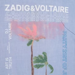 ZADIG & VOLTAIRE Chemise En Coton Avec Imprimé -Petit Monde Soldes X25350 792 003