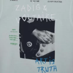 ZADIG & VOLTAIRE Sweat-shirt Molleton à Capuche -Petit Monde Soldes X25364 77N 003