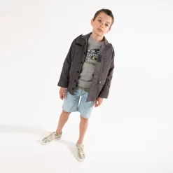 ZADIG & VOLTAIRE Baskets Lacées En Cuir Imprimé -Petit Monde Soldes X29023 140 101