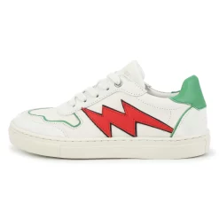 ZADIG & VOLTAIRE Baskets En Cuir à Lacets -Petit Monde Soldes X29027 140 006