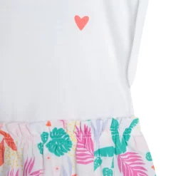 CARREMENT BEAU Robe Motif Tropical -Petit Monde Soldes Y02099 10P 003