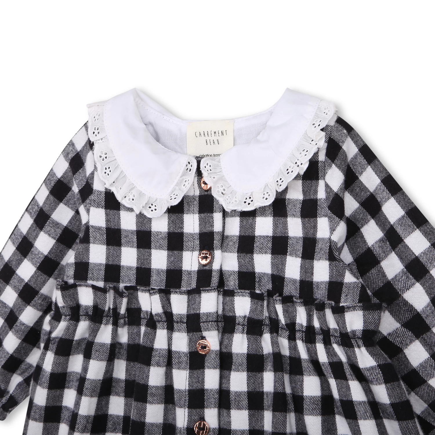 CARREMENT BEAU Robe En Flanelle à Carreaux 3 CARREMENT BEAU Robe En Flanelle à Carreaux – Image 3