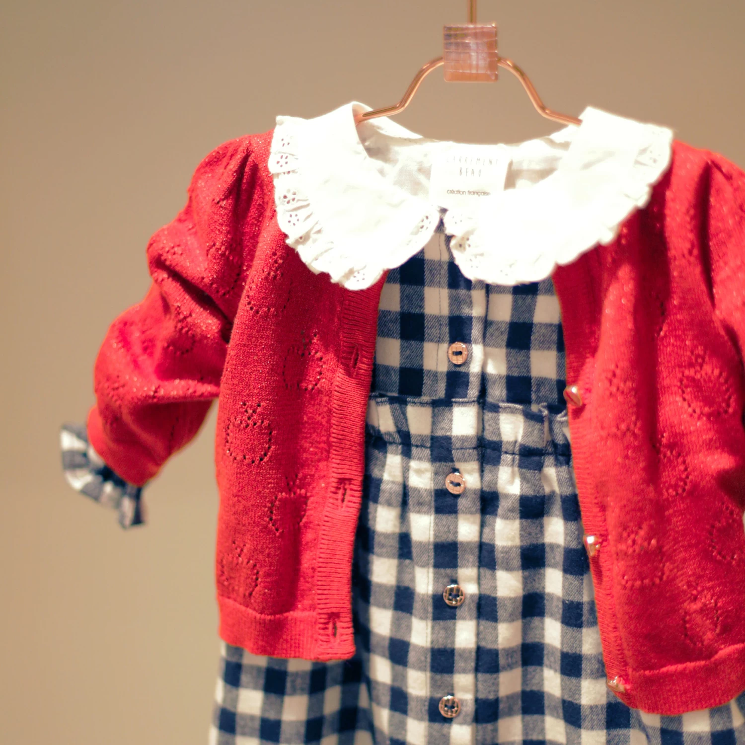 CARREMENT BEAU Robe En Flanelle à Carreaux 4 CARREMENT BEAU Robe En Flanelle à Carreaux – Image 4