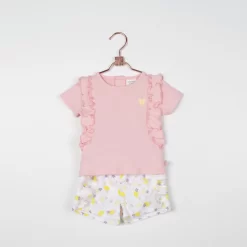 CARREMENT BEAU Short à Motifs Citrons -Petit Monde Soldes Y04144 10P 101