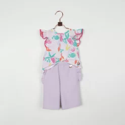 CARREMENT BEAU Blouse En Coton Imprimé -Petit Monde Soldes Y05223 10P 101