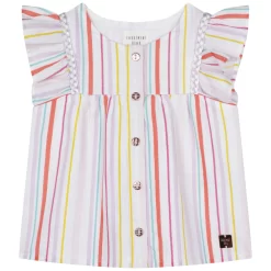 CARREMENT BEAU Blouse En Coton Rayé