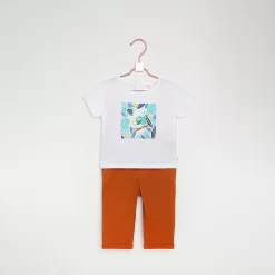 CARREMENT BEAU T-shirt Imprimé Lézard Carré -Petit Monde Soldes Y05250 10P 101