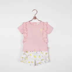 CARREMENT BEAU T-shirt Avec Volants -Petit Monde Soldes Y05253 46E 101