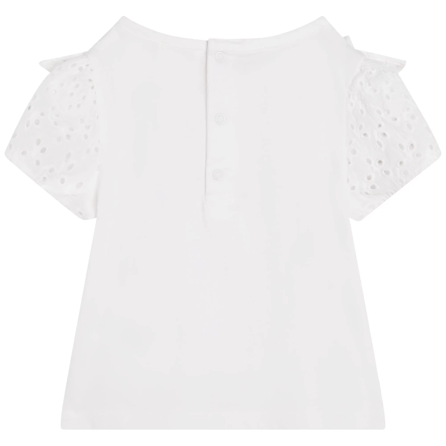 CARREMENT BEAU T-shirt Volanté En Coton 2 CARREMENT BEAU T-shirt Volanté En Coton – Image 2