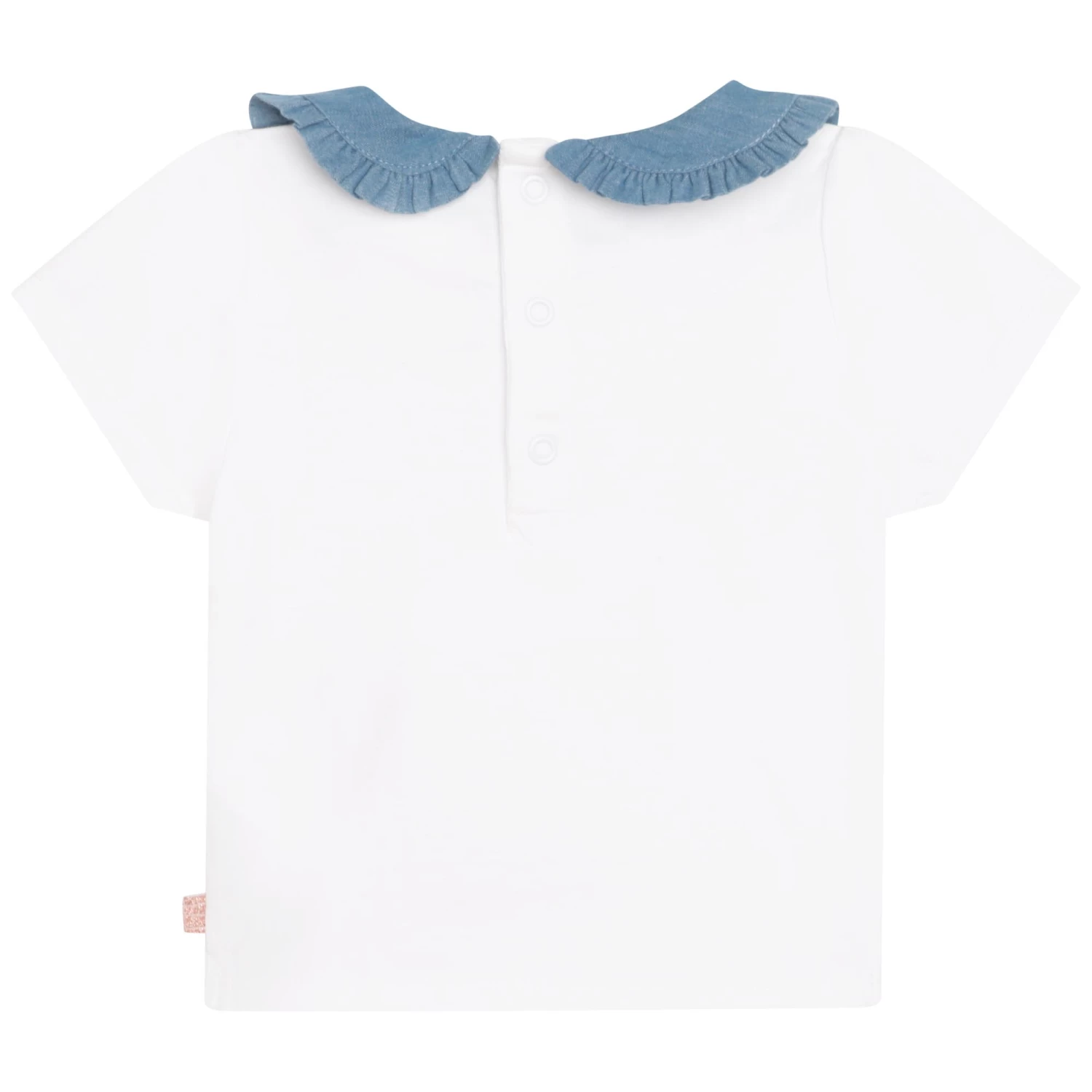 CARREMENT BEAU T-shirt Coton à Col Claudine 2 CARREMENT BEAU T-shirt Coton à Col Claudine – Image 2