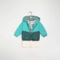 CARREMENT BEAU Coupe-vent Doublé à Capuche -Petit Monde Soldes Y06033 U16 101